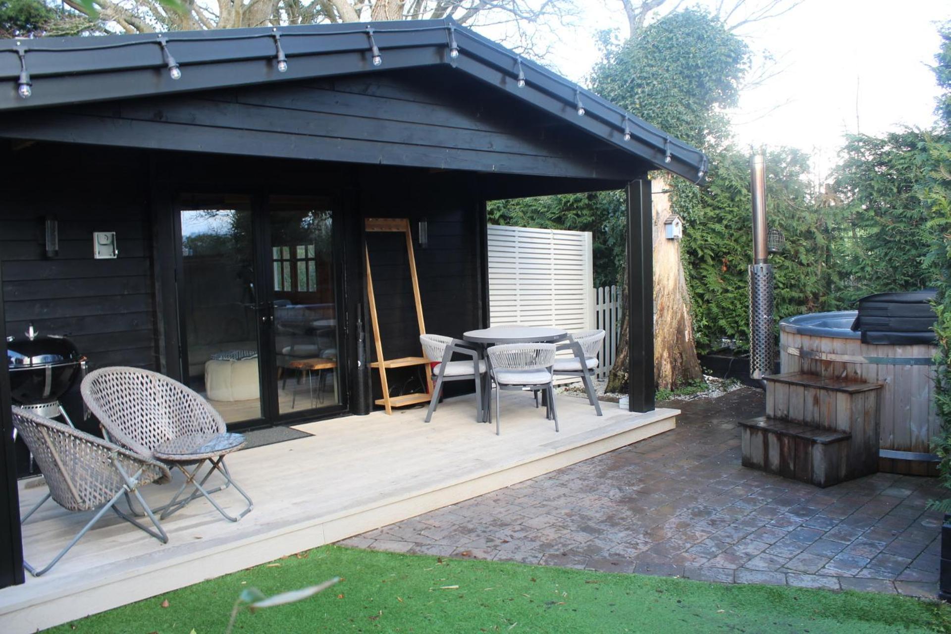 Caban Y Tan Dderwen With Private Wood Fired Hot Tub * Chwilog